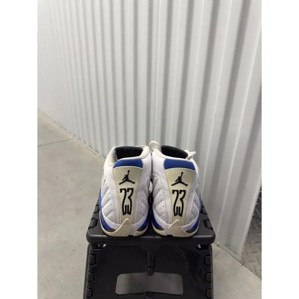 Nike Air Jordan 14 Hyper Royal White 2020 Size 8.5 Men's - 487471-104